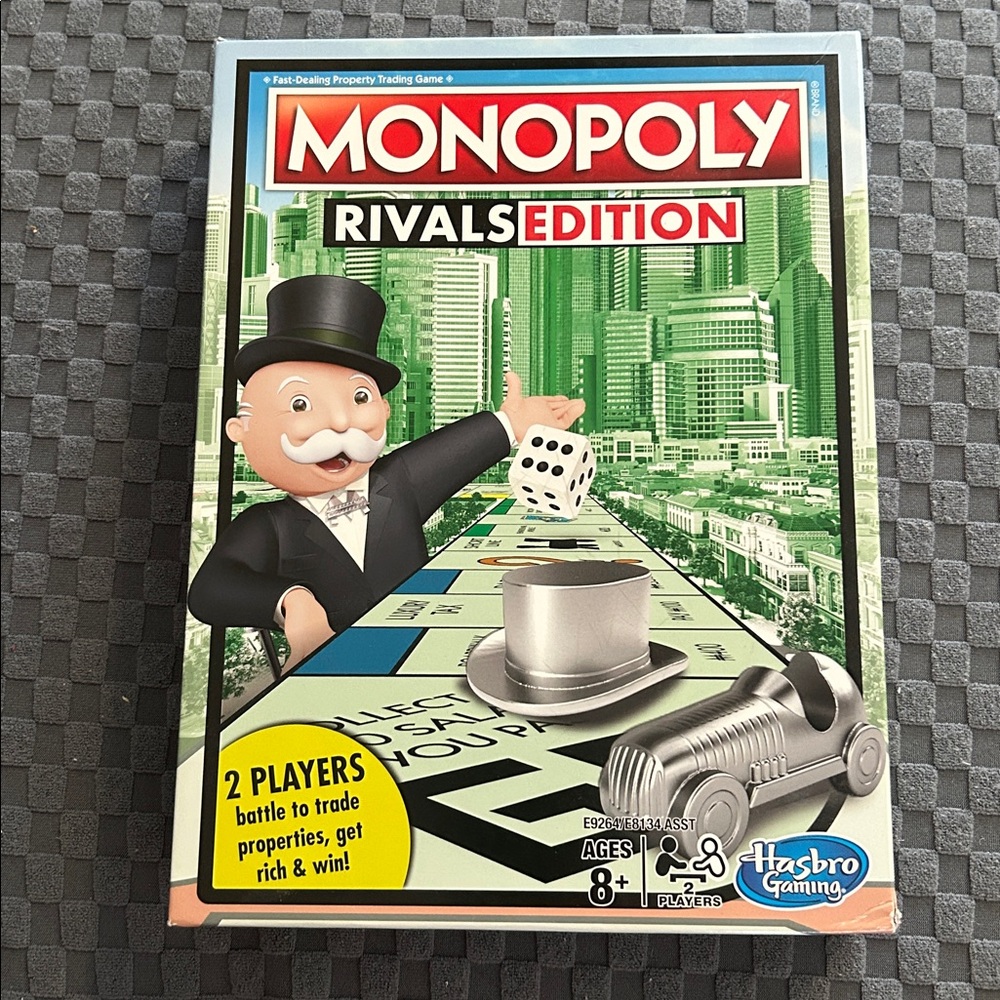 Hasbro Monopoly Rivals Edition - Green and Black